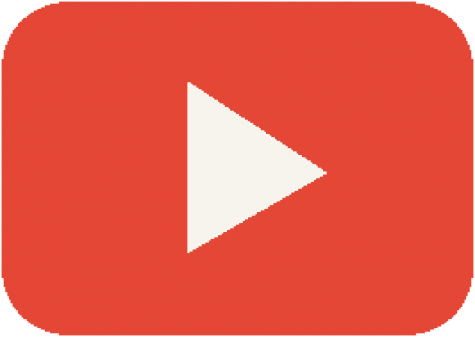 The logo of Youtube who sponsors the rewind every year.