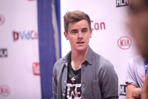 Connor Franta at VidCon.