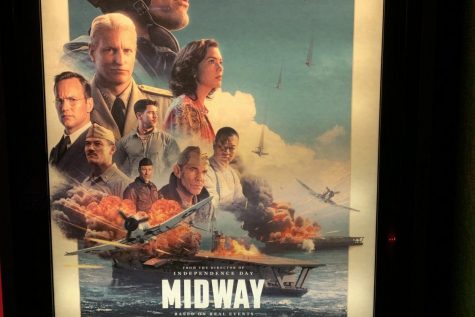 Poster for the movie "Midway," in theaters everywhere.